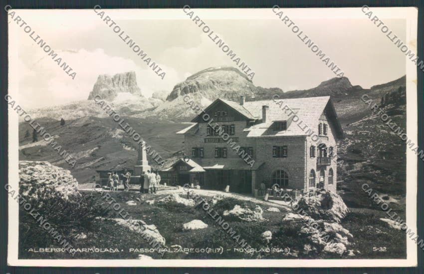 Belluno Passo di Falzarego Foto cartolina LQ9441 – fronte