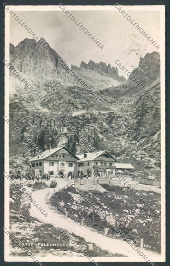 Belluno Passo di Falzarego Foto cartolina LQ9442 – fronte