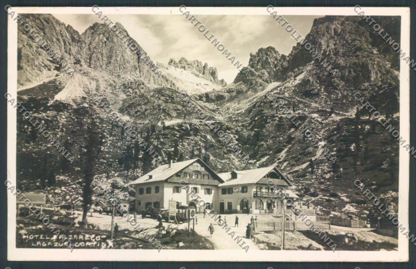 Belluno Passo di Falzarego Foto cartolina LQ9444 – fronte