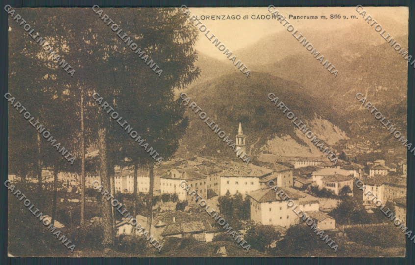 Belluno Lorenzago di Cadore cartolina LQ9460 – fronte