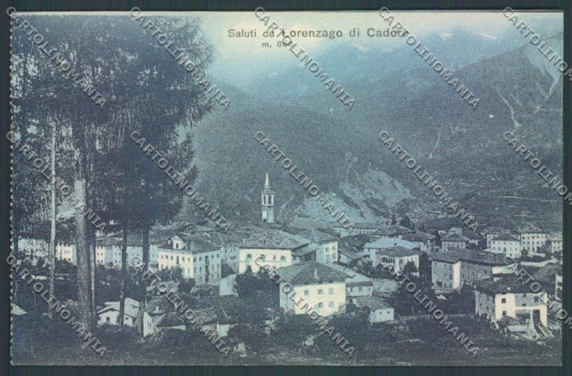 Belluno Lorenzago di Cadore cartolina LQ9464 – fronte