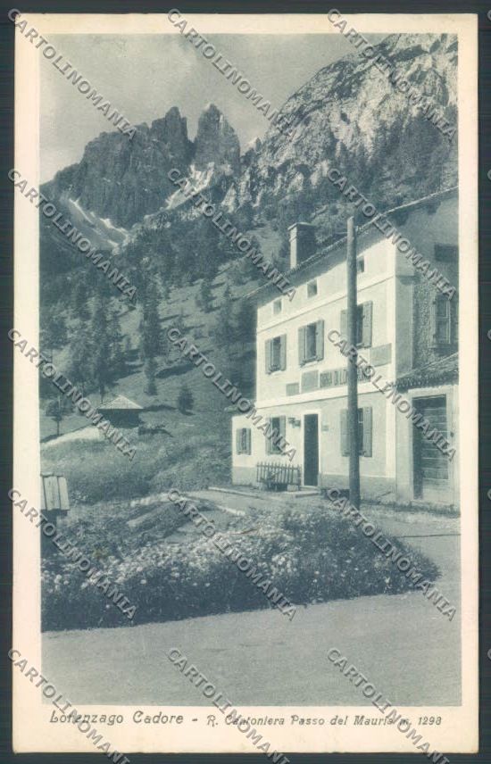 Belluno Lorenzago di Cadore cartolina LQ9470 – fronte