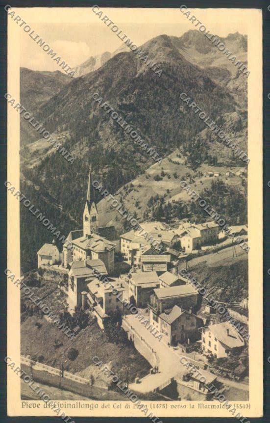 Belluno Pieve di Livinallongo cartolina LQ9491 – fronte