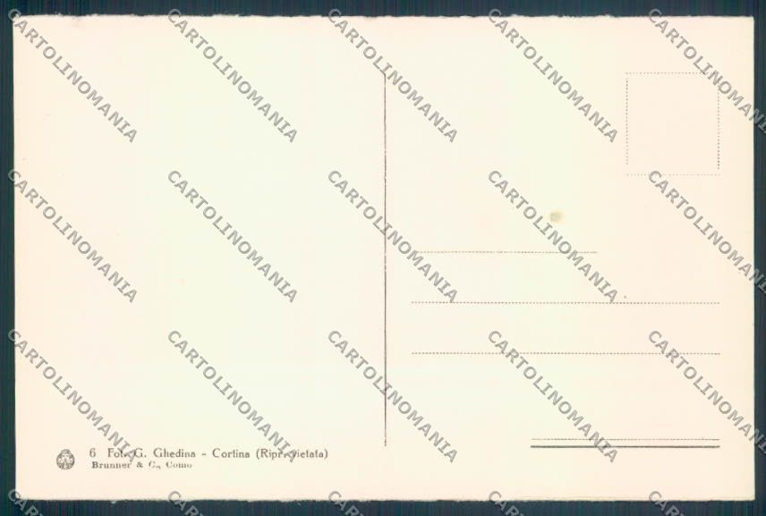 Belluno Pieve di Livinallongo cartolina LQ9494 – retro