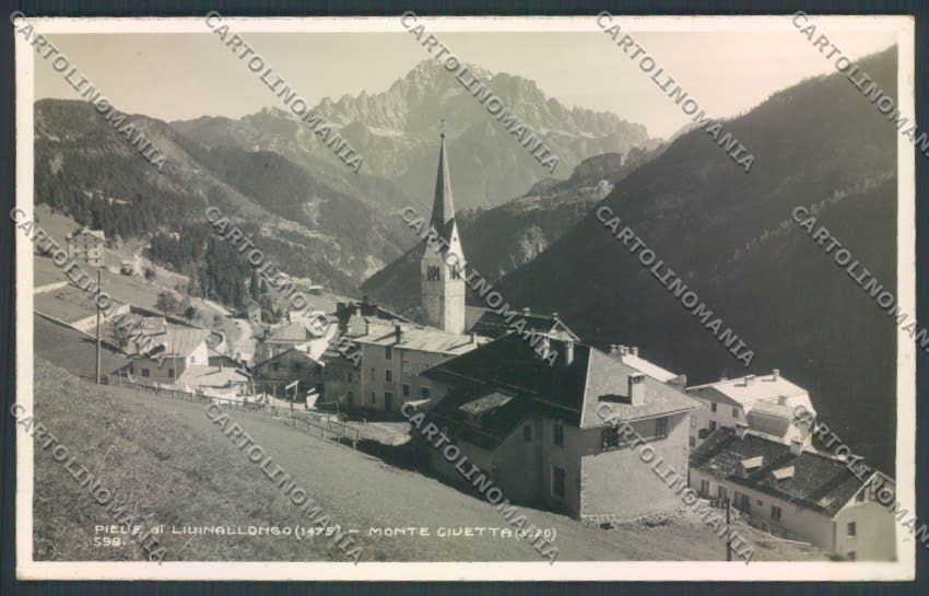 Belluno Pieve di Livinallongo Foto cartolina LQ9495 – fronte