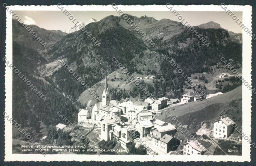Belluno Pieve di Livinallongo Foto cartolina LQ9503 – fronte
