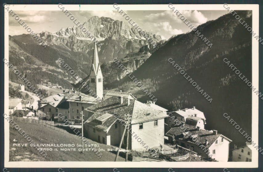 Belluno Pieve di Livinallongo Foto cartolina LQ9506 – fronte