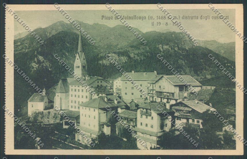 Belluno Pieve di Livinallongo cartolina LQ9507 – fronte