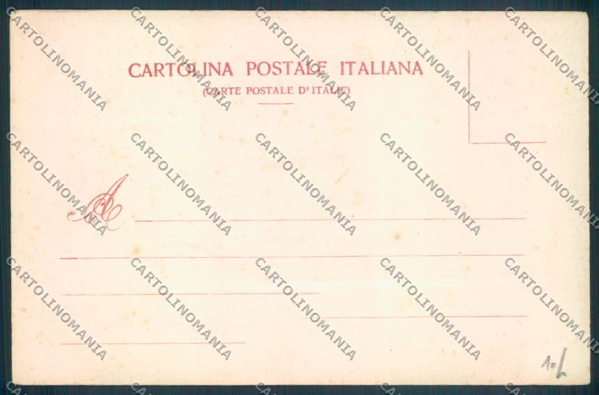 Belluno Pieve di Cadore Tiziano cartolina LQ9513 – retro
