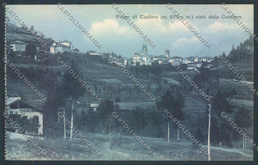 Belluno Pieve di Cadore cartolina LQ9537 – fronte