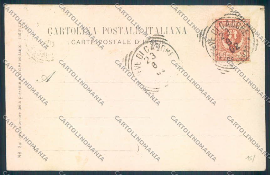 Belluno Pieve di Cadore cartolina LQ9547 – retro