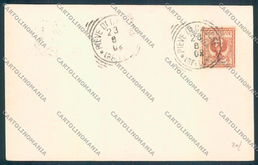 Belluno Pieve di Cadore cartolina LQ9561 – retro