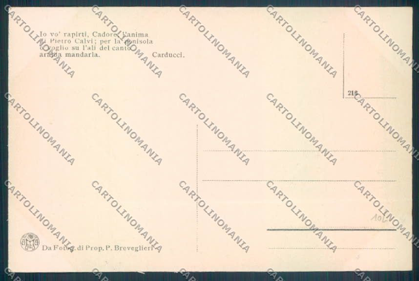 Belluno Falcade cartolina LQ9626 – retro
