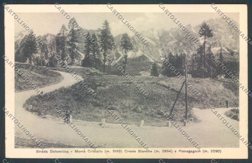 Belluno Dolomiti Cadore cartolina LQ9641 – fronte
