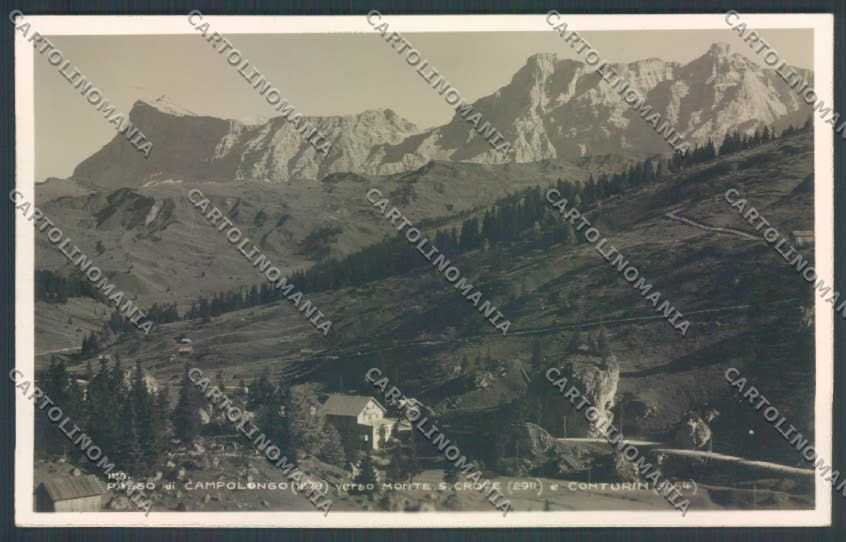 Belluno Santo Stefano di Cadore Campolongo Foto cartolina LQ9679 – fronte