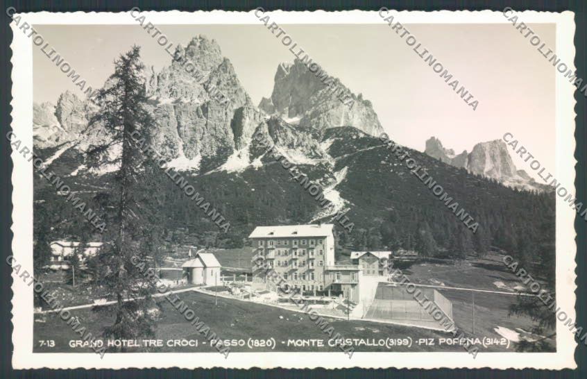 Belluno Tre Croci Foto cartolina LQ9690 – fronte