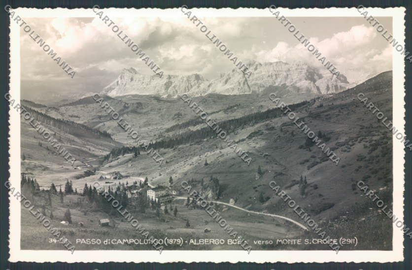 Belluno Santo Stefano di Cadore Campolongo Foto cartolina LQ9691 – fronte