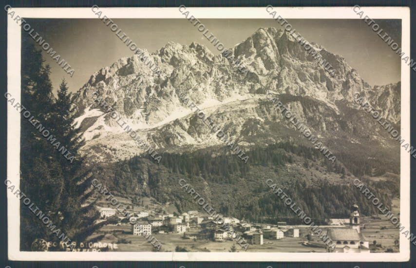 Belluno Borca di Cadore STRAPPINO Foto cartolina LQ9695 – fronte