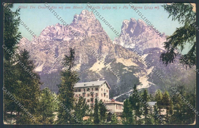 Belluno Cortina d'Ampezzo cartolina LQ9696 – fronte