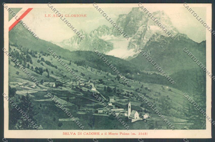 Belluno Selva di Cadore cartolina LQ9737 – fronte