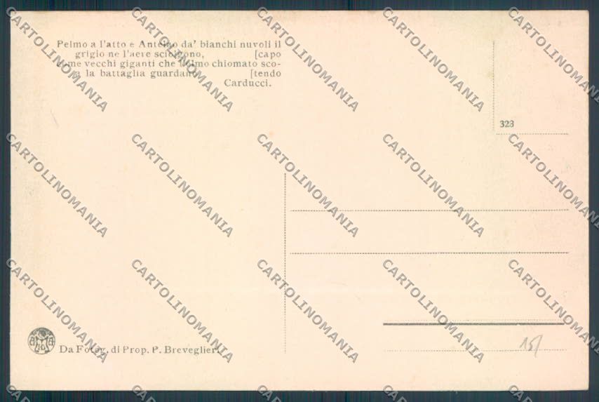 Belluno Selva di Cadore cartolina LQ9737 – retro