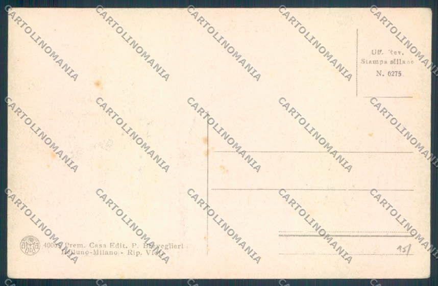 Belluno Vigo di Cadore cartolina LQ9744 – retro