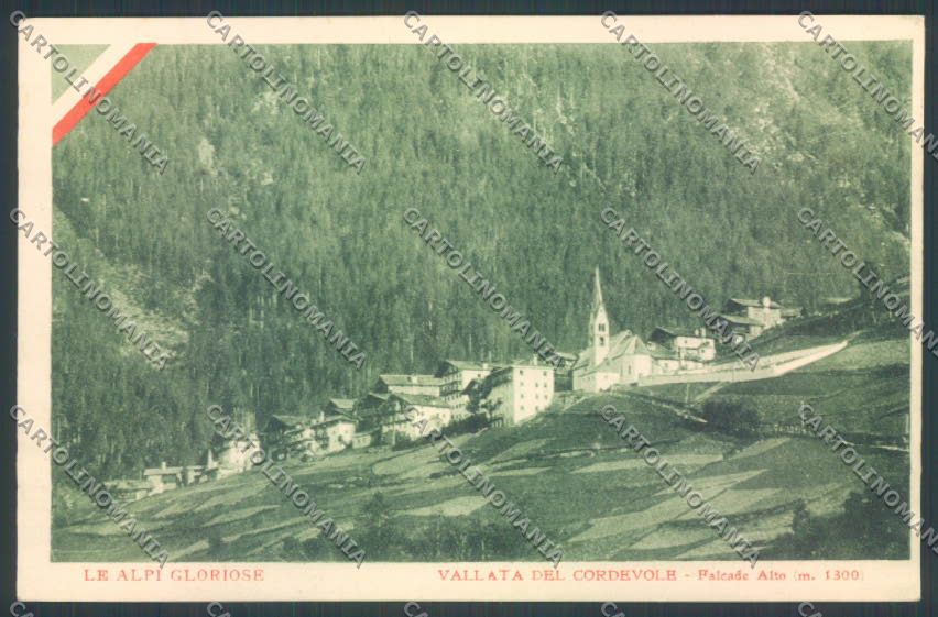 Belluno Falcade cartolina LQ9760 – fronte