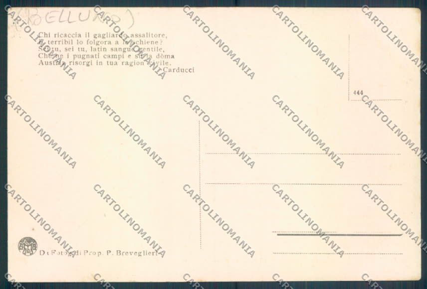Belluno Rocca Pietore Laste cartolina LQ9774 – retro
