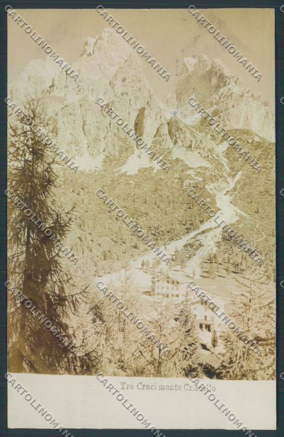 Belluno Tre Croci Foto cartolina LQ9802 – fronte