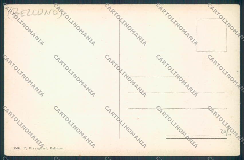 Belluno Comelico Superiore Dosoledo cartolina LQ9824 – retro