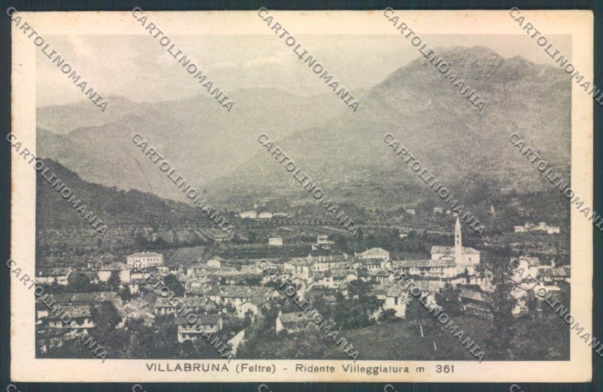 Belluno Feltre Villabruna cartolina LQ9835 – fronte