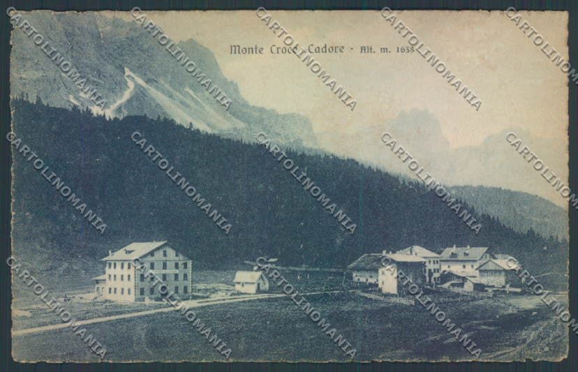Belluno Comelico Superiore Monte Croce cartolina LQ9838 – fronte