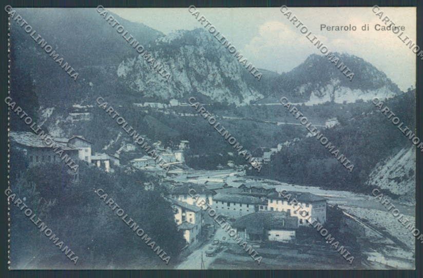 Belluno Perarolo di Cadore cartolina LQ9852 – fronte