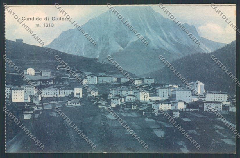 Belluno Comelico Superiore Candide cartolina LQ9854 – fronte