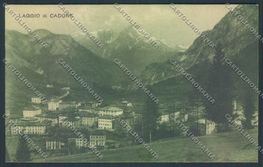 Belluno Vigo di Cadore Laggio di Cadore cartolina LQ9858 – fronte