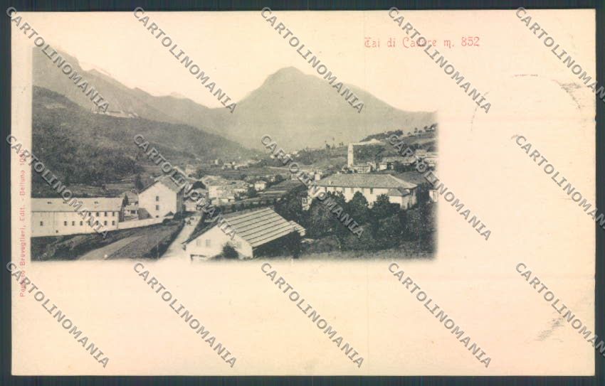 Belluno Pieve di Cadore Tai di Cadore cartolina LQ9868 – fronte