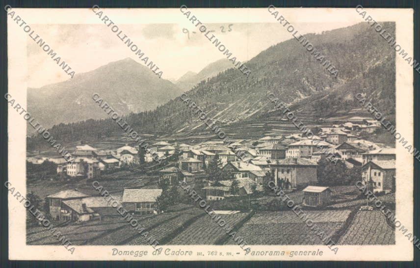 Belluno Domegge di Cadore cartolina LQ9870 – fronte