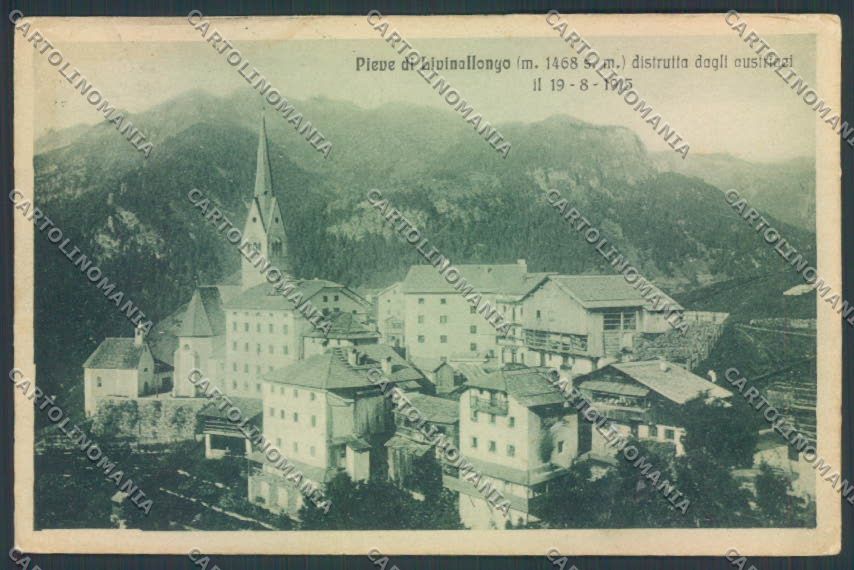 Belluno Pieve di Livinallongo cartolina LQ9878 – fronte