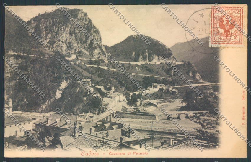 Belluno Perarolo di Cadore cartolina LQ9883 – fronte