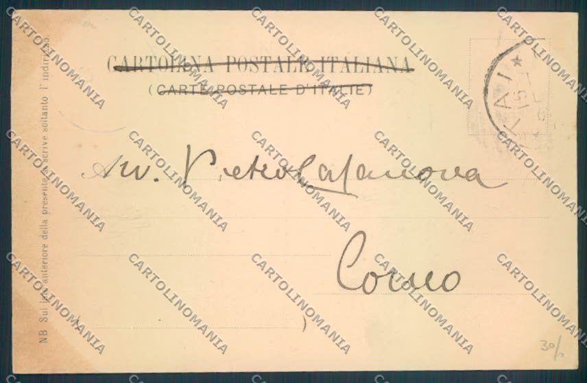 Belluno Perarolo di Cadore cartolina LQ9883 – retro