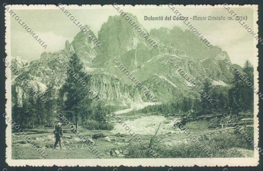 Belluno Dolomiti Cadore cartolina LQ9886 – fronte