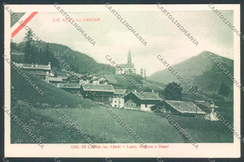 Belluno Livinallongo del Col di Lana cartolina LQ9899 – fronte