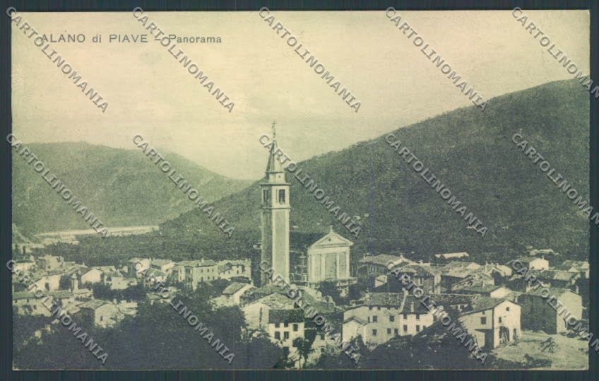 Belluno Alano di Piave cartolina LQ9904 – fronte