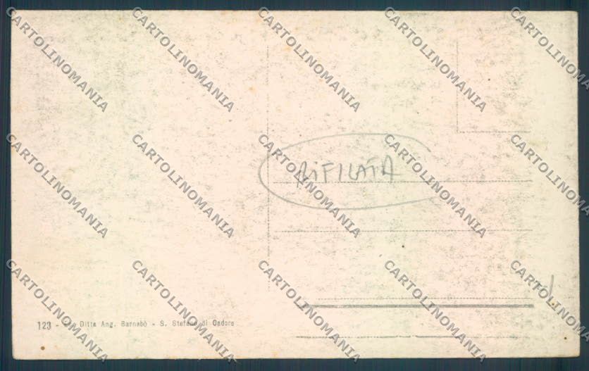 Belluno Santo Stefano di Cadore RIFILATA cartolina LQ9921 – retro