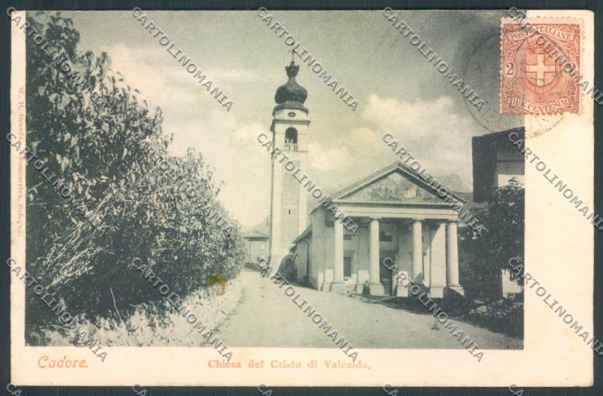 Belluno Cadore Valcalda COLLA cartolina LQ9941 – fronte