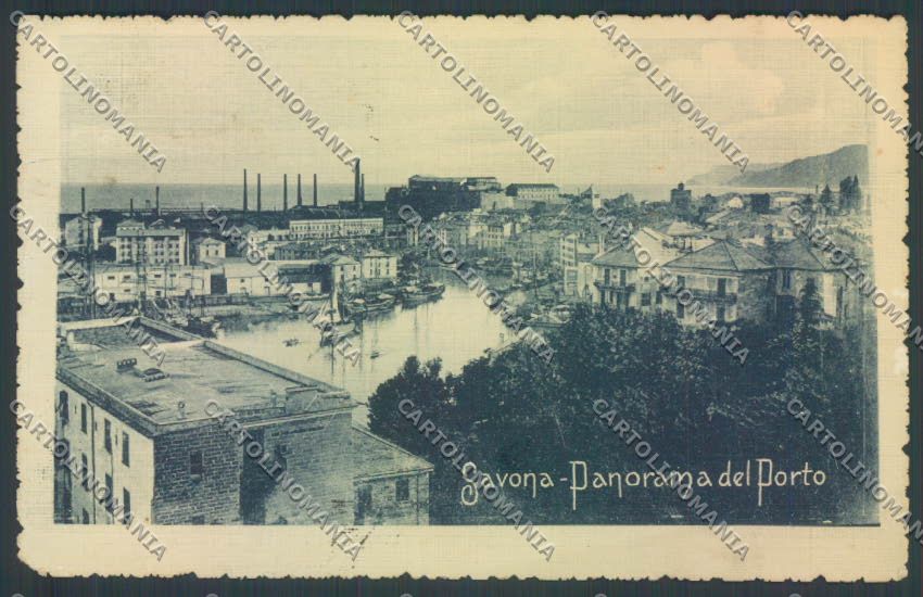 Savona Città Barca cartolina LQ9968 – fronte