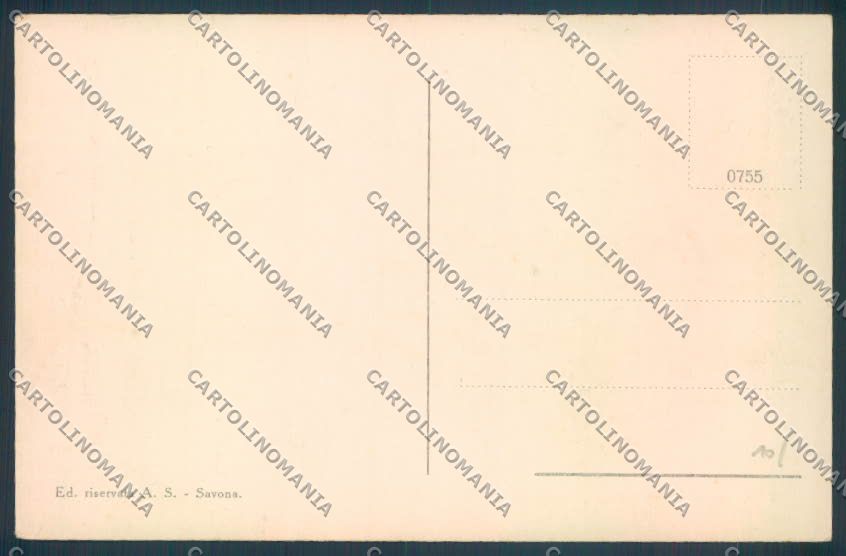 Savona Città Barca cartolina LQ9972 – retro
