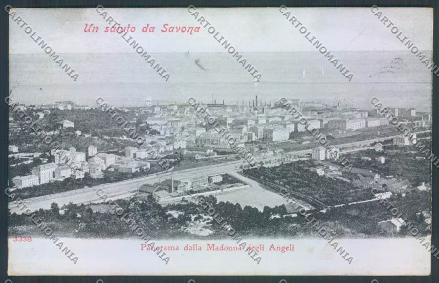 Savona Città cartolina LQ9974 – fronte