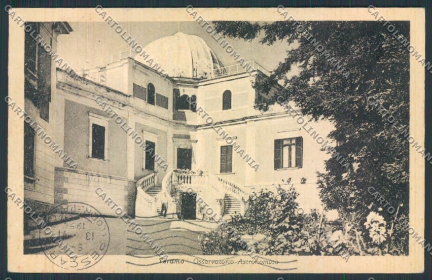 Teramo città Osservatorio Astronomico cartolina MQ0032 – fronte