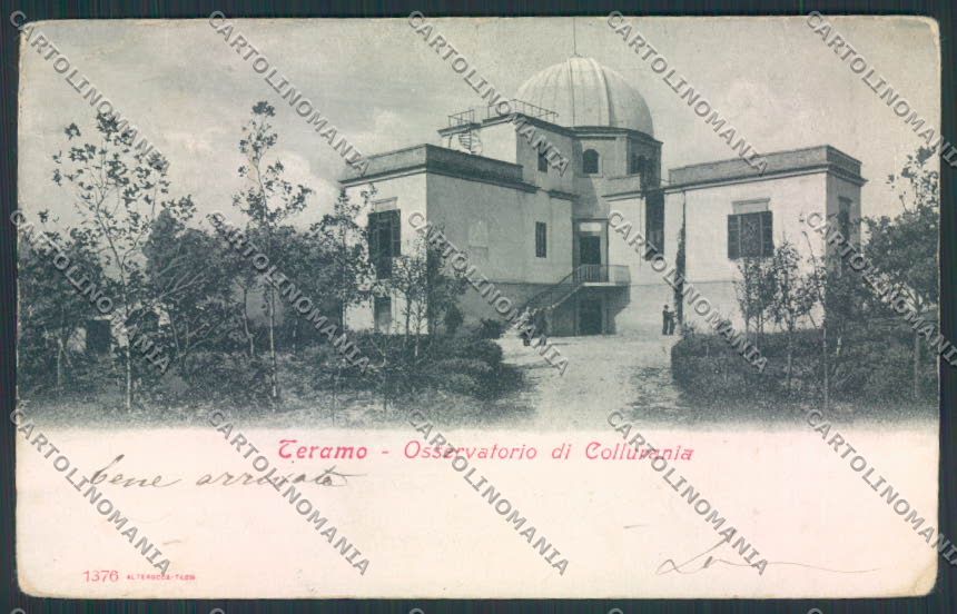 Teramo città Osservatorio Astronomico cartolina MQ0038 – fronte